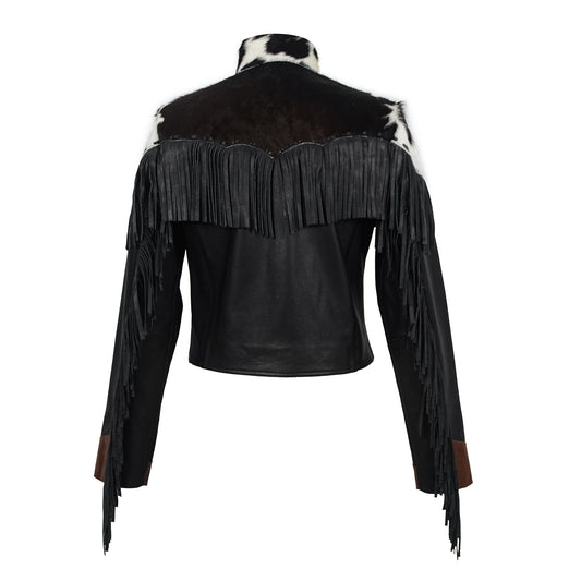 Dakota Fringe Leather Jacket