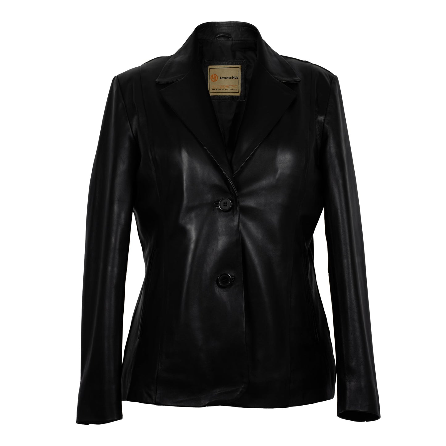 Women's Celeste Lambskin Leather Blazer